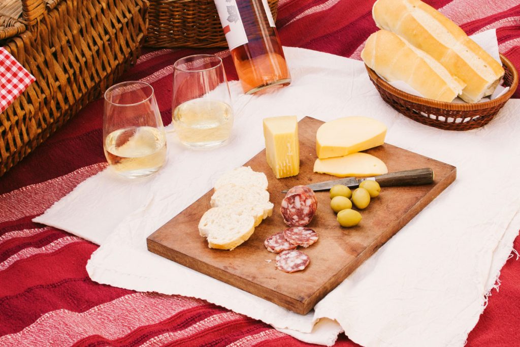 picnic-tramonto